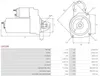AS-PL S3016PR Starter Anlasser 1,4kW für MINI Schrägheck Produktbild-Vorschau 5