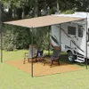 vidaXL Tapis de tente couleur sable 300x400 cm HDPE Voir les images du produit 2