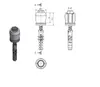 Bodenführungsrolle Gr.32 Nylon mit Dübel MEA 10337704 Produktbild-Vorschau 3