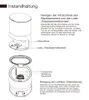 Diagrams and text explaining maintenance procedures for a robotic vacuum cleaner accessory. Voir les images du produit