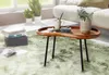 WOHNLING Couchtisch WL5.670 71x42x40 cm Sheesham massiv Produktbild-Vorschau 2