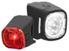 Fischer fietslamp-set met oplaadbare batterij, model Square Productafbeelding-voorbeeld 8