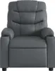 vidaXL Relaxsessel Grau Kunstleder Produktbild-Vorschau 6