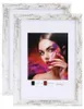 2er 3er 5er Set Holz Bilderrahmen Lifestyle Plexi Foto Produktbild-Vorschau 1