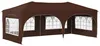 Tente de réception pliable vidaXL 575 x 288 x 245 cm, tissu Voir les images du produit 1