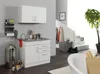 Singleküche Toronto 100 cm in weiß matt mit Kochmulde und Produktbild-Vorschau 6