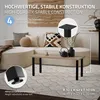 ML-Design Set di 4 gambe per tavolo I-Design 42 cm Nero Anteprima dell’immagine prodotto 2