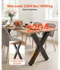 SucceBuy Zestaw 2 podpór stołowych 600 x 750 mm, podstawa Podgląd zdjęcia produktu 2