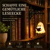 Geisterlampe LED Halloween, 3er Set Metall Dekolampen, Produktbild-Vorschau 3