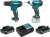 Makita CLX224X Akkusatz DF333DZ+TD110DZ+2xAkkus+Koffer Produktbild-Vorschau 1