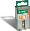 A product package for SPAX T25 screw bits. Produktbild-Vorschau