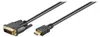 Goobay 51881 video cable adapter 1.5 m HDMI DVI-D Black Voir les images du produit 6
