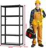 H160cm 5-Etagen Metallregal 650kg Tragkraft,Industrielles Produktbild-Vorschau 2