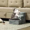 PawHut Hundetreppe 3-stufige 35 cm Haustiertreppe mit Produktbild-Vorschau 2