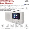 Tragbares Radio mit Bluetooth, DAB / DAB+ / FM, weiß Produktbild-Vorschau