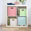 Zusammensteckbare Holzbox 32 cm Mehrfarbig Aufbewahrungsbox passend für Kallax und Expedit 4 Stück Produktbild-Vorschau