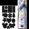 INF Samolepiaca náplasť na opravu látky Nylon Black 5-list Náhľad obrázku produktu 3