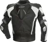 Büse Mille blouson en cuir de moto, noir/blanc, 58 Voir les images du produit 2
