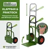 Sackkarre Stahl 200 kg 113 cm Höhe große klappbare Produktbild-Vorschau 8