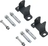 A set of mounting brackets and bolts on a white background. Produktbild-Vorschau