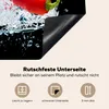 KitchenYeah© Herdabdeckplatte Paprika - Schwarz - Gemüse - Produktbild-Vorschau 3