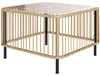 Outsunny Polyrattan Gartentisch, 65 x 65 x 43 cm, Produktbild-Vorschau 1