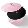 STONELINE® Cocotte Bräter Oval 32x25 cm Rosa | mit Deckel Produktbild-Vorschau 1