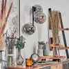 Isorella Wandlampe aus Metall/Glas in Schwarz/Rauch Produktbild-Vorschau 10