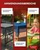 Gartentischdecke Schaum PVC Weichschaum 160 rund cm - beige Produktbild-Vorschau 1