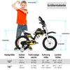 JOYSTAR 16 Zoll Kinderfahrrad im Motorradstil für 3-8 Produktbild-Vorschau 2