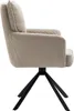 home24 Armlehnenstuhl - 2er-Set - Drehbar - Cord Produktbild-Vorschau 4
