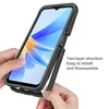Oppo A17 Hülle, Hybrid Transparente Rückseite TPU Bumper Produktbild-Vorschau 6