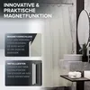 ovimar Magnetischer Duschvorhang Kjelfossen beige waschbar Produktbild-Vorschau 3