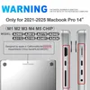 CLM-Tech Hülle kompatibel mit MacBook Pro 14 Zoll M5 M4 M3 Produktbild-Vorschau 3