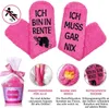 Ruhestand Geschenk Renteneintritt Lustige Socken Frauen Produktbild-Vorschau 4