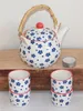 270 Teeset Ruka weiss blau Blümchen 5 tlg im kleinen Produktbild-Vorschau 7