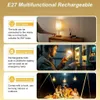 LED Glühbirne, 2600mAh, USB Rechargeable Campinglampe mit Produktbild-Vorschau 2