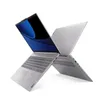 Two laptops are positioned in an 'X' shape against a white background. Produktbild-Vorschau
