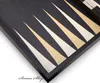 stolní hra Backgammon Tavla XXL Classic Leather Brown Náhled obrázku produktu 4