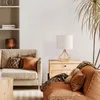 Lampa nocna EDISHINE z drewna, lampa stołowa z żarówką E27, Podgląd zdjęcia produktu 3