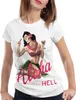 style3 Aloha from Hell Damen T-Shirt tattoo hawaii surfer Produktbild-Vorschau 1