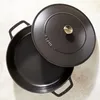 Staub 40511-473-0, 2,4 l, Schwarz, Eisenguss, Emaille, Produktbild-Vorschau 7