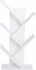 A white tree-shaped bookshelf against a white background. Náhľad obrázku produktu