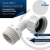 tecuro Winkelstück 3/4 Zoll AG/IG zur Montage an Produktbild-Vorschau 3