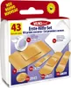 Erste Hilfe Set 43-tlg. Pflaster, Kompresse und Fixierband Produktbild-Vorschau 1