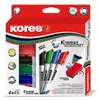 Kores M20863, 4 szt., Czarny, Niebieski, Zielony, Czerwony, Podgląd zdjęcia produktu 1