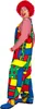 Clowns-Latzhose Bunt 40 Produktbild-Vorschau 3