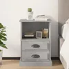 vidaXL Table de nuit gris béton 43x36x60 cm Voir les images du produit 1