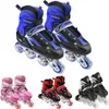 Verstellbar Inlineskates Rollschuhe mit Leuchtenden Rädern Produktbild-Vorschau 1