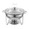 2PCS Buffet Wärmegerät 4.5L Gratinpfanne als Esswärmer mit Produktbild-Vorschau 4